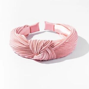 Soft Pink Knotted Headband
